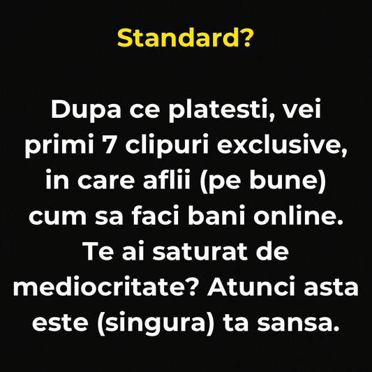 ÎNCEPE SĂ FACI BANI ONLINE ACUM